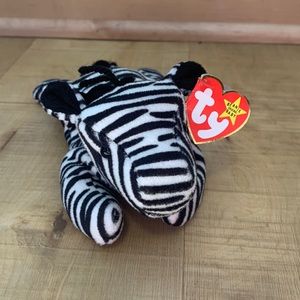 1995 collectible beanie baby; Ziggy